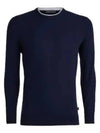 Knit MERINO WOOL BLEND CREWNECK SWEATER G4MA23S300 TWLT Men's Merino Wool Blend Crew Neck Sweater - G/FORE - BALAAN 2