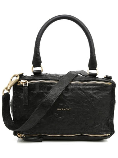 Pandora black gold plated medium shoulder cross bag BB05250004 - GIVENCHY - BALAAN 1