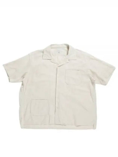 24 Camp Shirt A Beige Cotton Handkerchief 24S1A004 OR015 SV069 - ENGINEERED GARMENTS - BALAAN 1