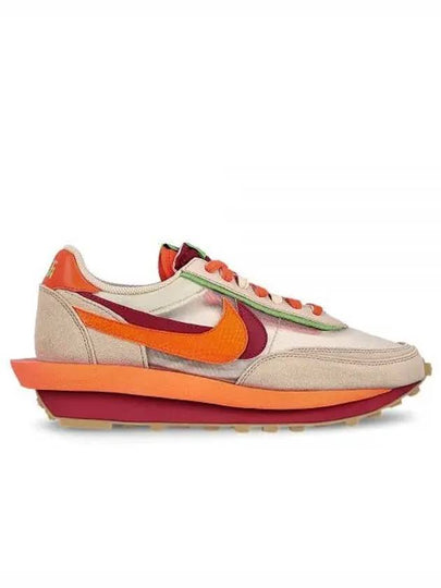 Clot LD Waffle Blaze Low Top Sneakers Orange - NIKE - BALAAN 2