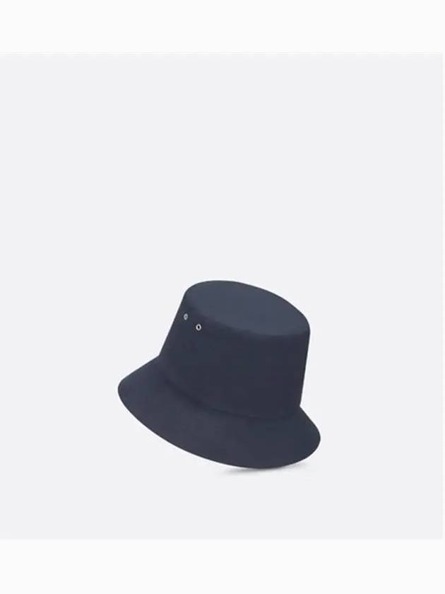 Reversible Teddy D Small Brim Bucket Hat Blue - DIOR - BALAAN 4