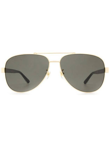 Eyewear Boeing Polarized Sunglasses Gray Gold - GUCCI - BALAAN 1