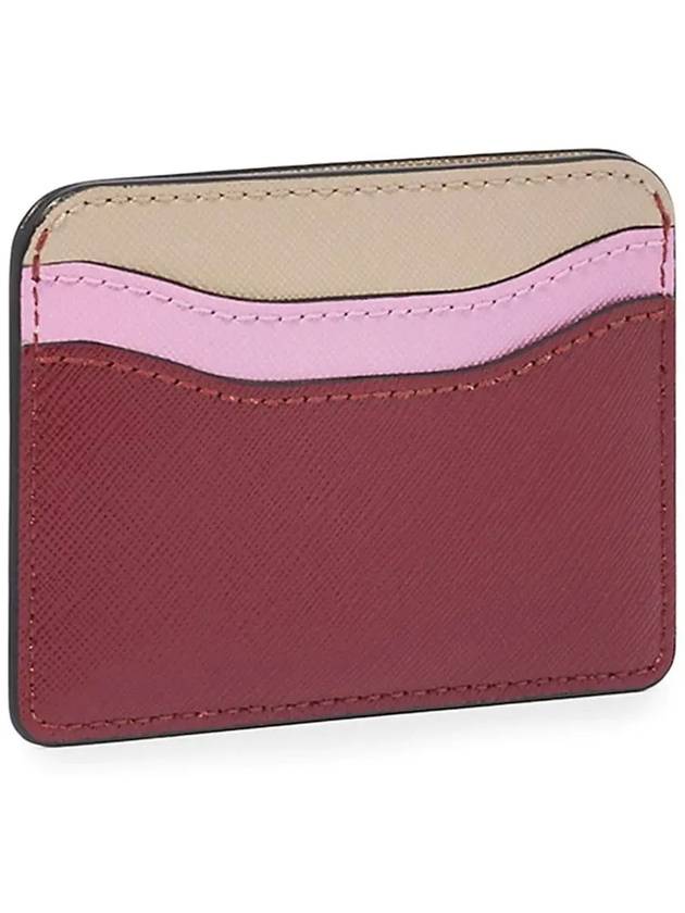 Color Block Leather Card Holder S144L01FA21647 - MARC JACOBS - BALAAN 5
