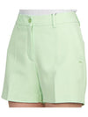 Women's Gwen Shorts Green - J.LINDEBERG - BALAAN 9