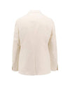 Motif Blazer Jacket Light Beige - FENDI - BALAAN 3