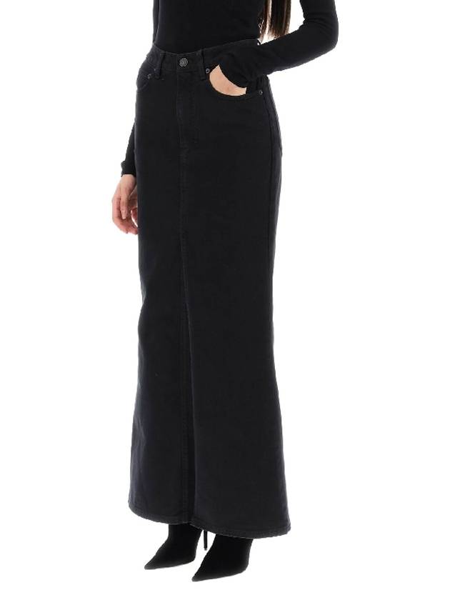 Maxi H-Line Skirt Black - BALENCIAGA - BALAAN 4