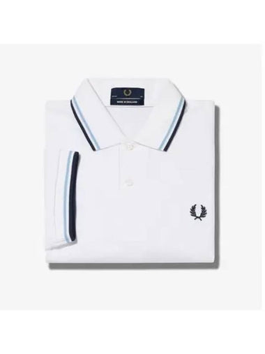 Fred Perry M12 Twin Tip Shirt 300 AFPM2410012 - FRED PERRY - BALAAN 1