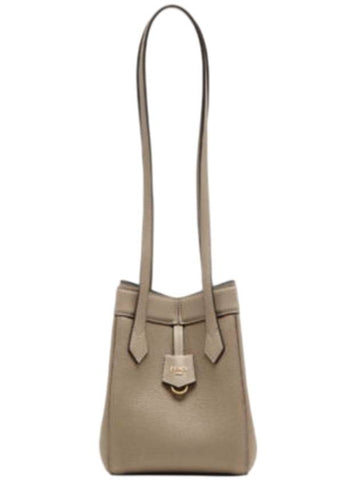 Origami Mini Bucket Bag Dove Grey - FENDI - BALAAN 1