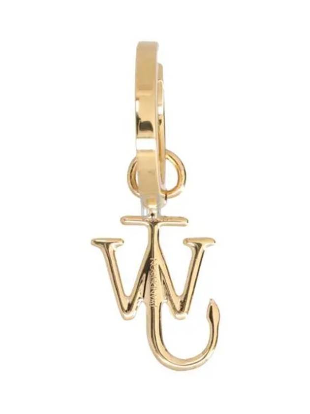 Logo Plaque Single Earring Gold - JW ANDERSON - BALAAN 2