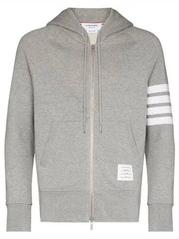 MJT022H Diagonal Armband Engineer Classic Jersey Hooded Zip 270100 1008771 - THOM BROWNE - BALAAN 1