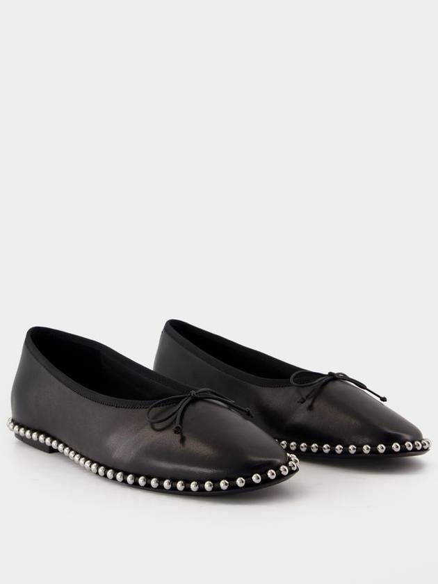 Ballerinas Lina Ballchain - Alexander Wang - Leather - Black - ALEXANDER WANG - BALAAN 2