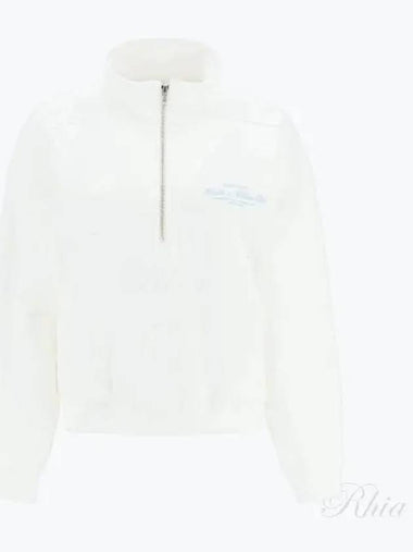 H&W Club Quarter Zip White QZ672 Health & Wellness Zip - SPORTY & RICH - BALAAN 1