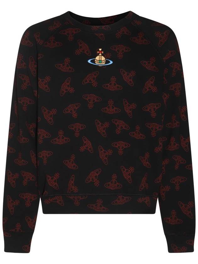 Raglan Sweatshirt Black - VIVIENNE WESTWOOD - BALAAN 2