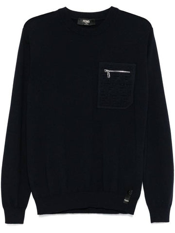 Fendi Pullover Wool Clothing - FENDI - BALAAN 1