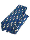 panda blue tie - HERMES - BALAAN 5