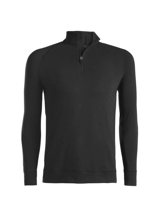 Men's Back Tech Jersey Long Sleeve T-Shirt Black - G/FORE - BALAAN 1