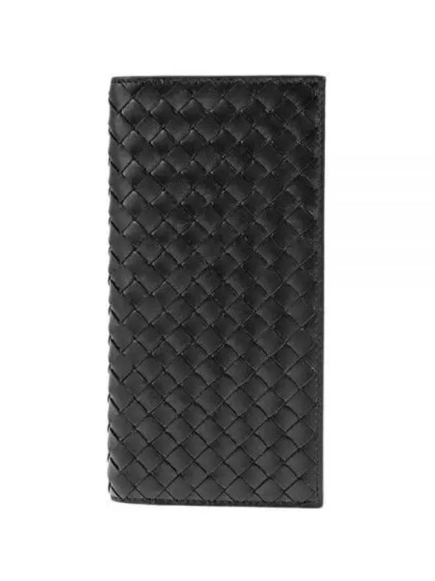 Intrecciato Continental Long Wallet Black - BOTTEGA VENETA - BALAAN 2