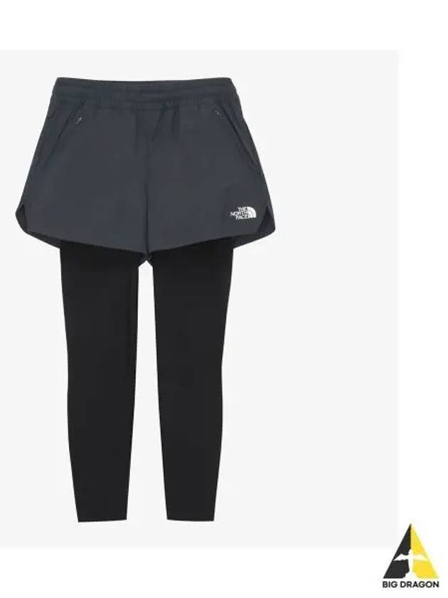 The North Face NF6KQ31B Women s Intense Leggings Shorts - THE NORTH FACE - BALAAN 1