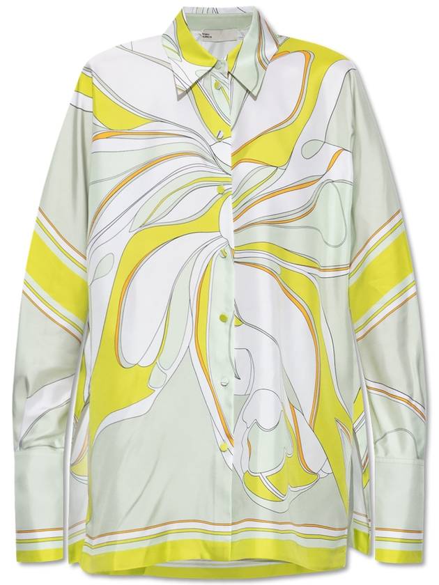 Tory Burch Silk Shirt With Print, Women's, Multicolour - TORY BURCH - BALAAN 1