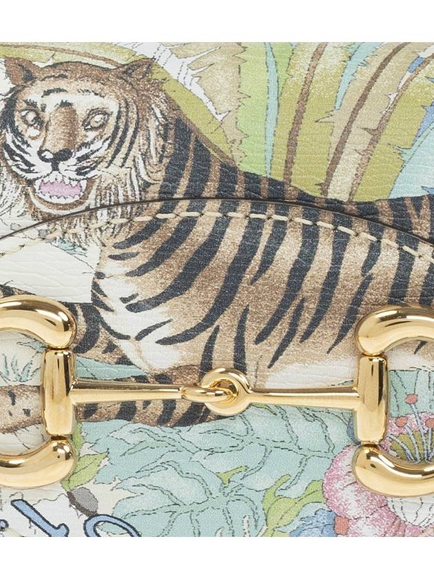 Tiger Horsebit 1955 Card Wallet Offwhite - GUCCI - BALAAN 7