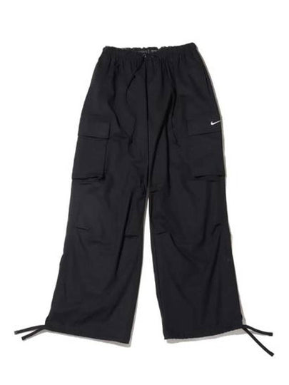 Sportswear Mid-Rise Cargo Straight Pants Black - NIKE - BALAAN 2