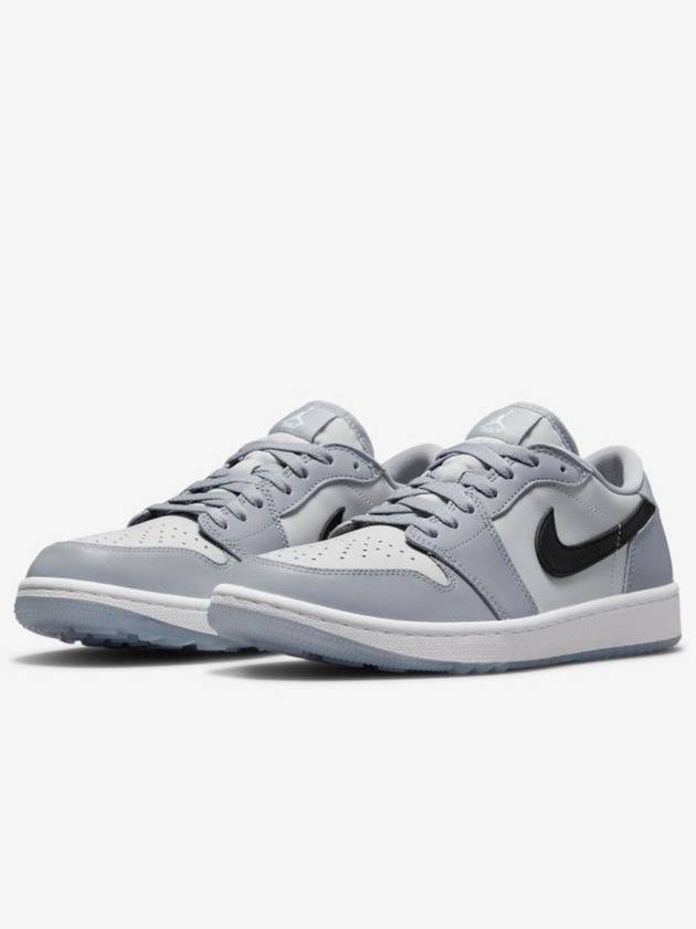 Air Jordan 1 Golf Low Top Sneakers Wolf Grey - NIKE - BALAAN 5