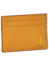 TB Grainy Leather Card Wallet Marigold - BURBERRY - BALAAN 5