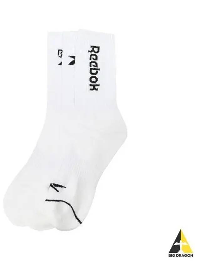 Basic Crew Socks 3 Pack White - REEBOK - BALAAN 1