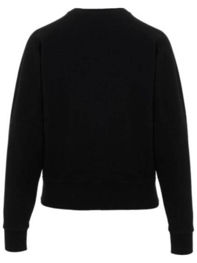 Tricolor Fox Patch Adjusted Sweatshirt Black - MAISON KITSUNE - BALAAN 3