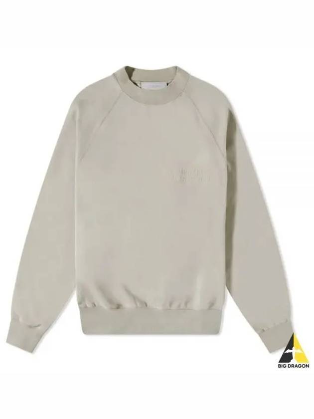 Chest Logo Crew Neck Sweatshirt Grey - FEAR OF GOD - BALAAN 2