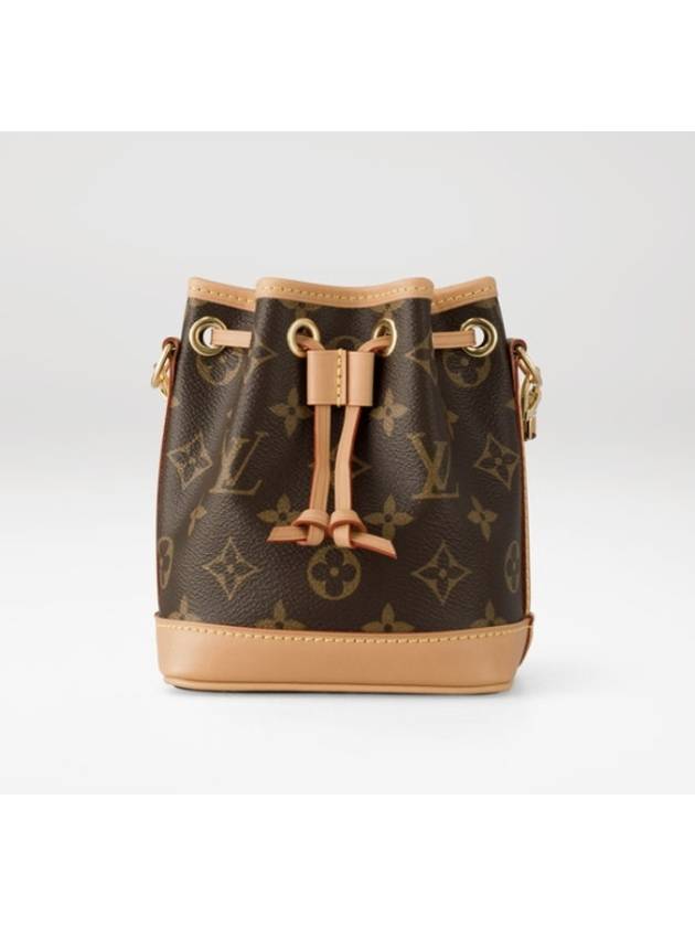 Nano Noe Monogram Bucket Bag Brown - LOUIS VUITTON - BALAAN 3