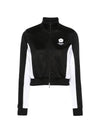 Boke Flower 20’ Embroidered Zipper Track Jacket Black - KENZO - BALAAN 2