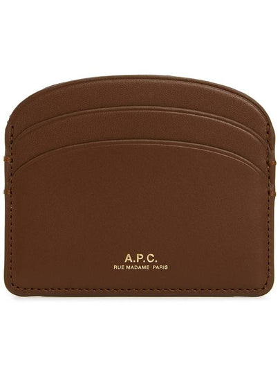 Demi Lune Card Wallet Brown - A.P.C. - BALAAN 2