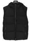 Erno LAMINAR Men's Down Vest PI00227UL 11106 9300 BLACK HNC095bk - HERNO LAMINAR - BALAAN 1