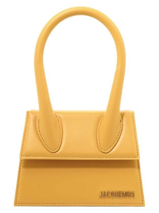 Le Chiquito Moyen Signature Mini Tote Bag Yellow - JACQUEMUS - BALAAN 1