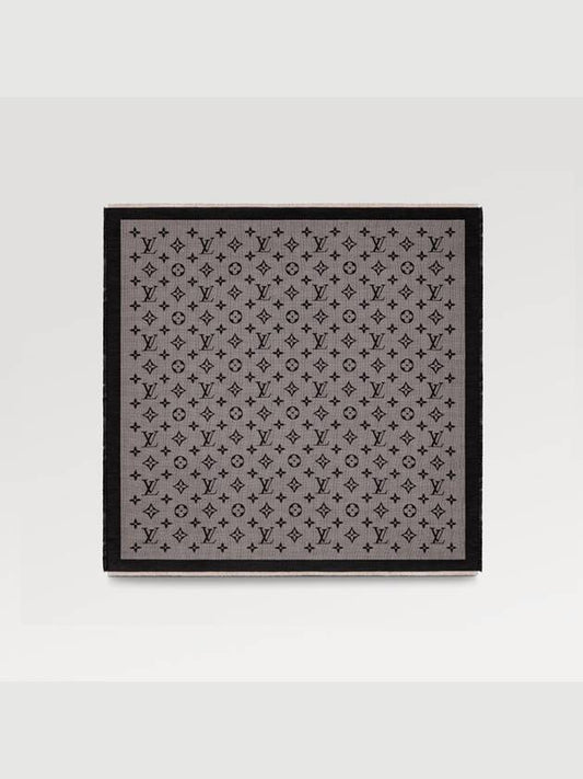 Neo Natte Monogram Scarf Black - LOUIS VUITTON - BALAAN 2