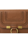 Marcie Square Flap Half Wallet Brown - CHLOE - BALAAN 8