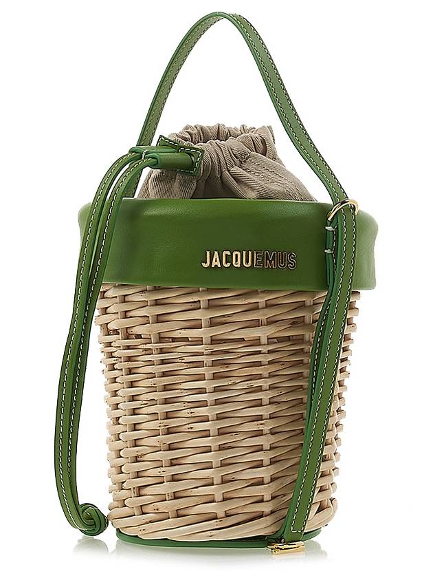 Le Pannier shoe bucket bag 231BA078 3111 550 - JACQUEMUS - BALAAN.