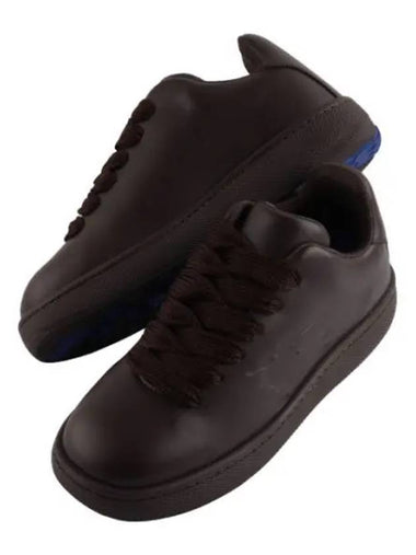 leather box sneakers - BURBERRY - BALAAN 1