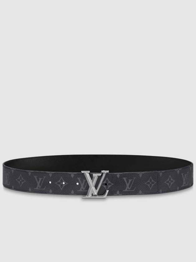 Men's LV Pyramide 40MM Leather Belt Black - LOUIS VUITTON - BALAAN.