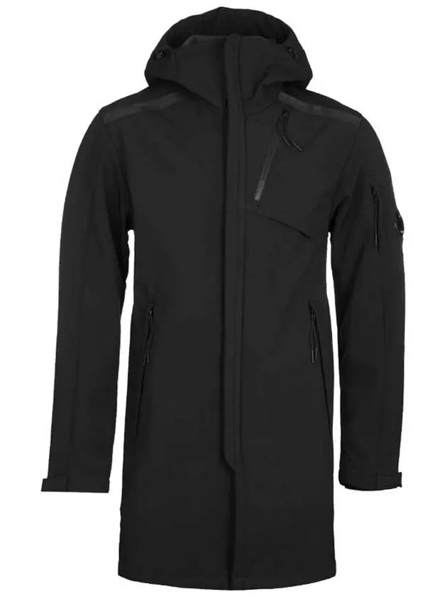 Lens Wappen Fleece Parka Black - CP COMPANY - BALAAN 3