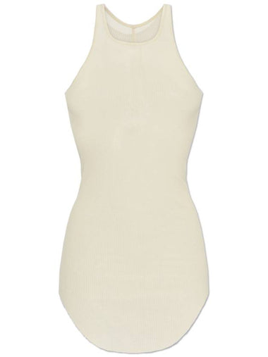 Rick Owens Top Bacic Rib, Women's, White - RICK OWENS - BALAAN 1