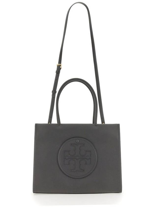 Ella Eco Small Tote Bag Black - TORY BURCH - BALAAN 7