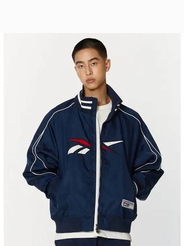 Vector Stadium Varsity Jacket Navy - REEBOK - BALAAN 1