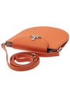 Half Moon Saddle Saffiano Leather Cross Bag Orange - VIVIENNE WESTWOOD - BALAAN 5