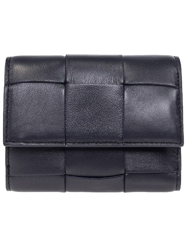 Intrecciato Tri-Fold Zip Half Wallet Space - BOTTEGA VENETA - BALAAN 1