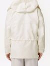 Men's Perforated Logo Technical Oversized Parka Ivory - BURBERRY - BALAAN 5