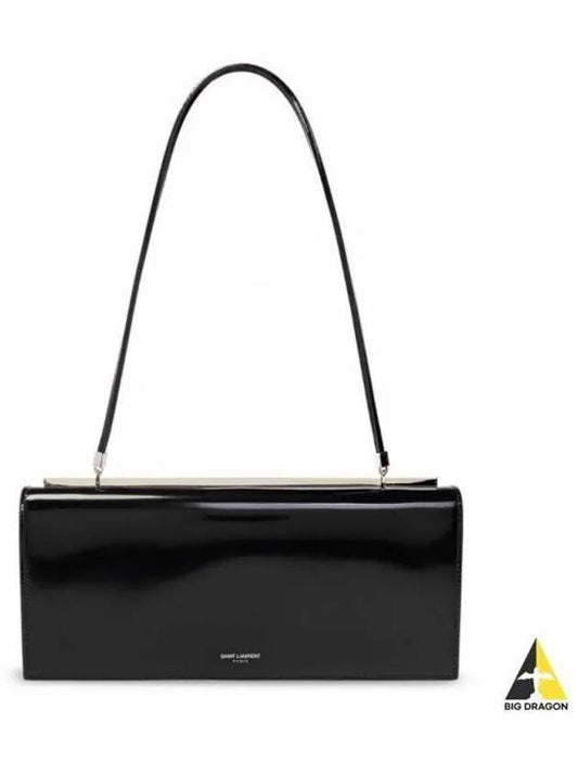 Tanky Logo Shoulder Bag Black - SAINT LAURENT - BALAAN 2