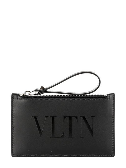 Logo Card Wallet Black - VALENTINO - BALAAN 2