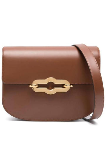 Pimlico Satchel Leather Cross Bag Brown - MULBERRY - BALAAN 1